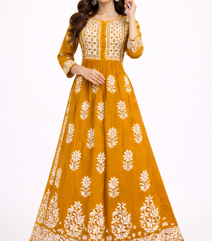 Gawn Fabric modal (Mustard Yellow)