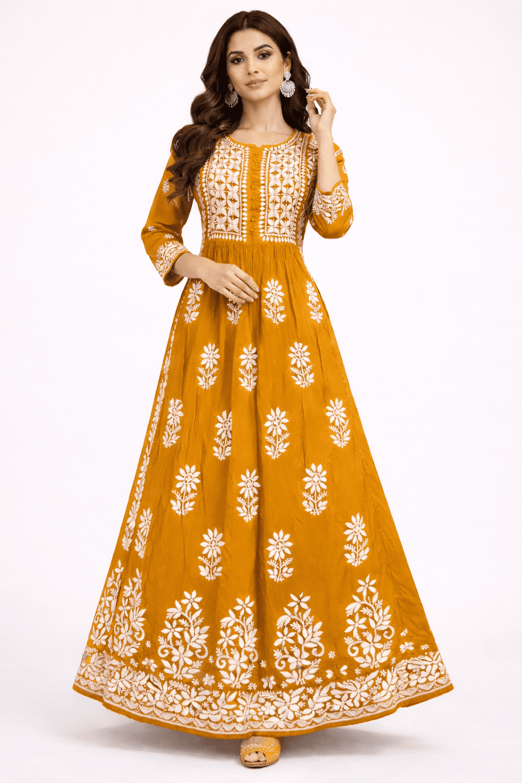 Gawn Fabric modal (Mustard Yellow)